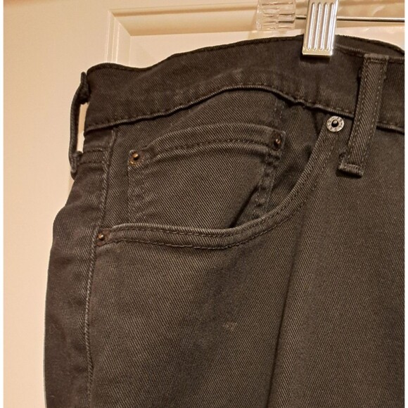 Levi’s 541 Straight Fit Black Stretch Denim Jeans Men’s Size 42x32 - Picture 2 of 15